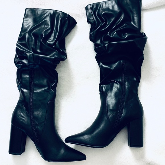 NEW Simply VERA WANG Slouchy High Heel BOOTS - Picture 5 of 8